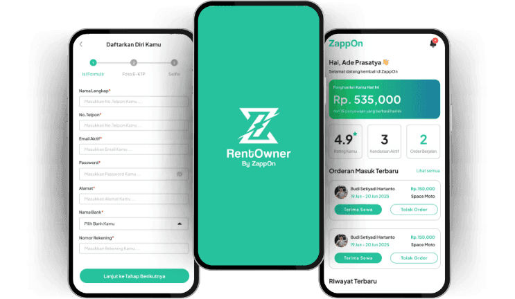 Rent Owner by ZappOn